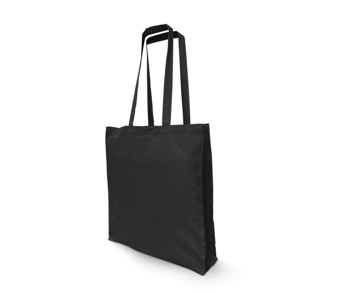 NEWGEN NG110 - Sac shopping en coton recyclé avec soufflet