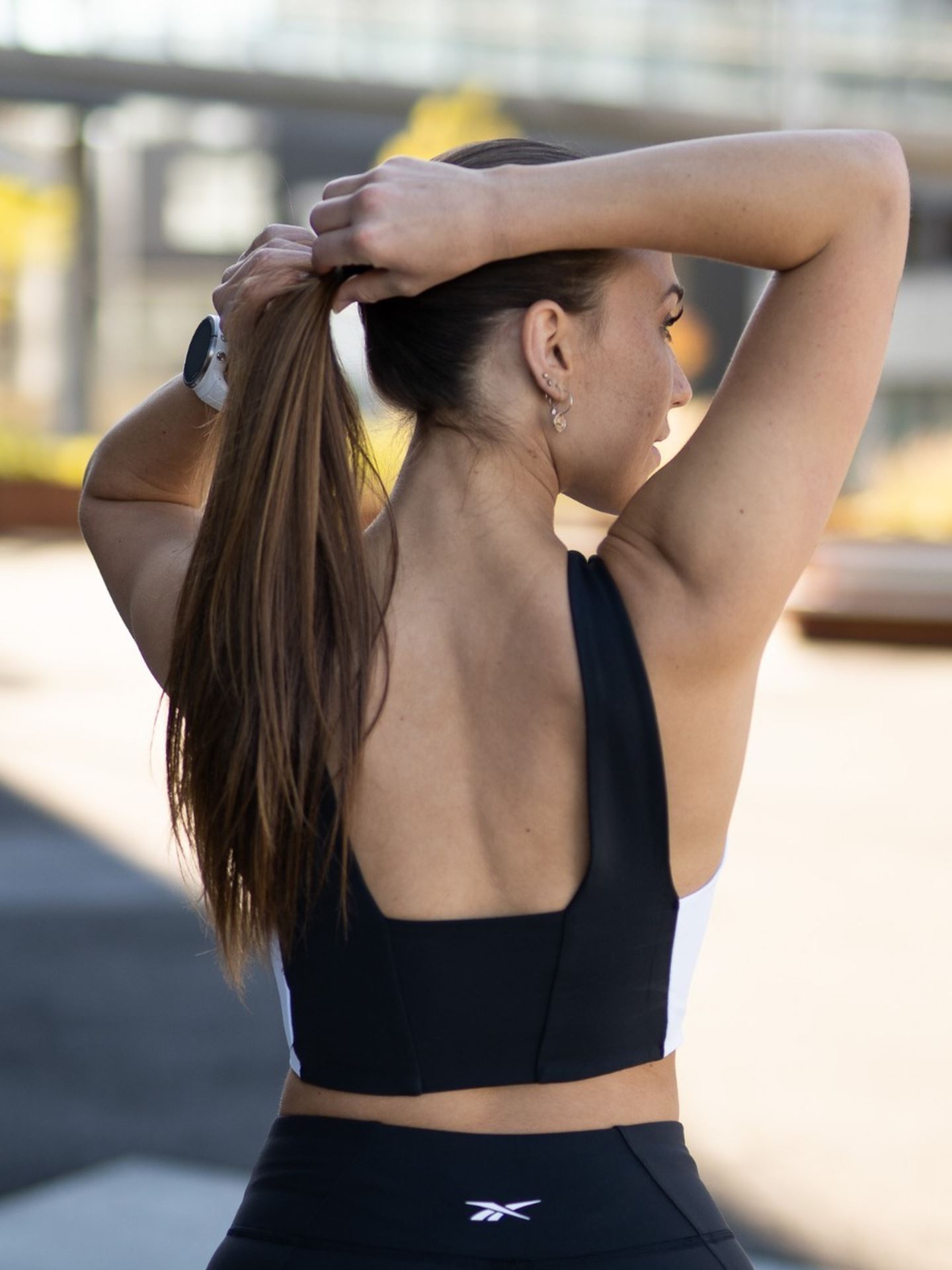 Colorblock Crop