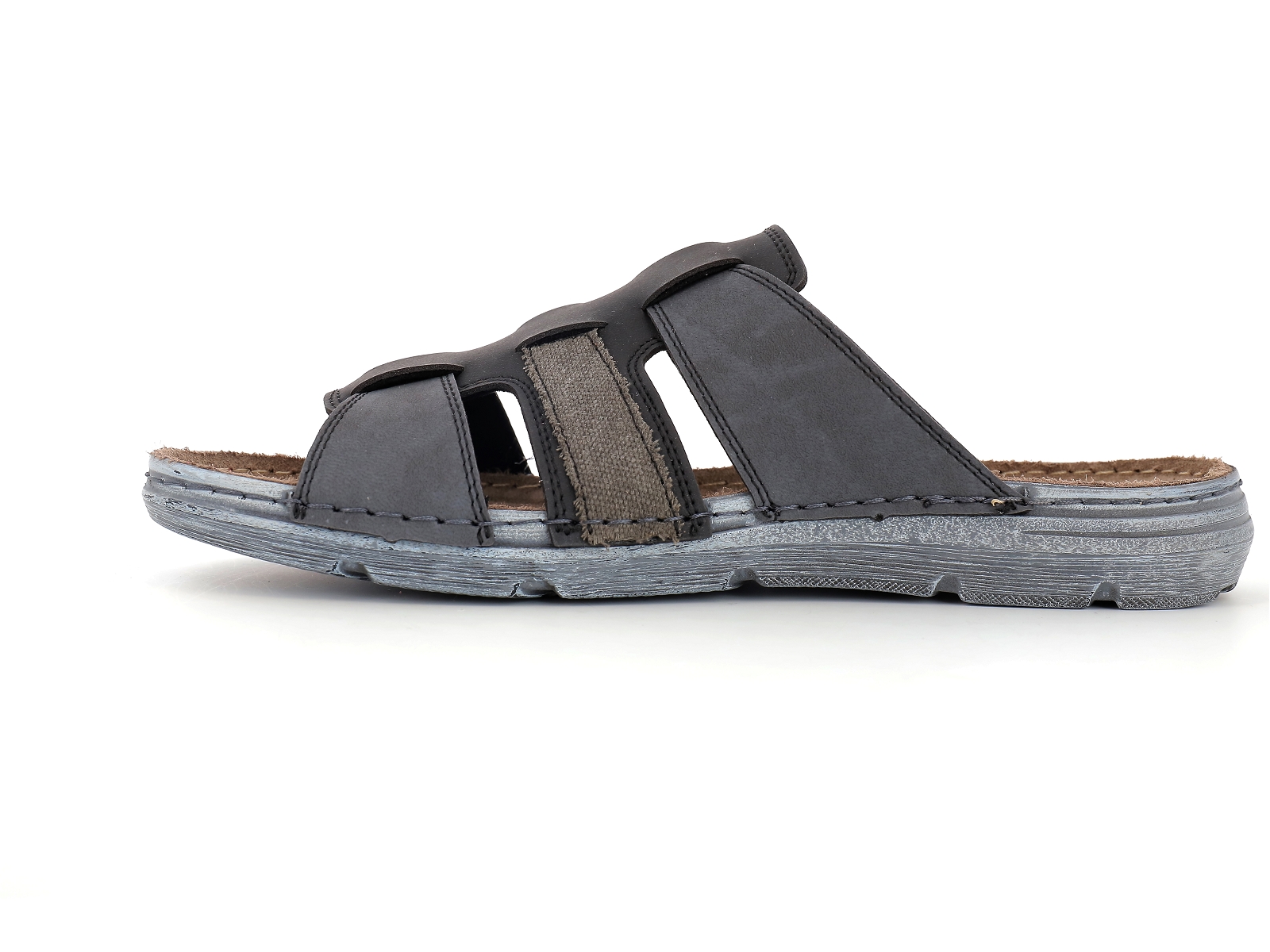 P brand-8002 Synthétique Noir Gris