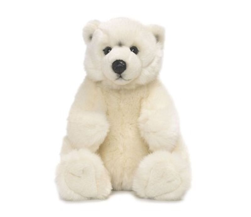 WWF Sittende Isbjørn, Kosedyr 22 cm.