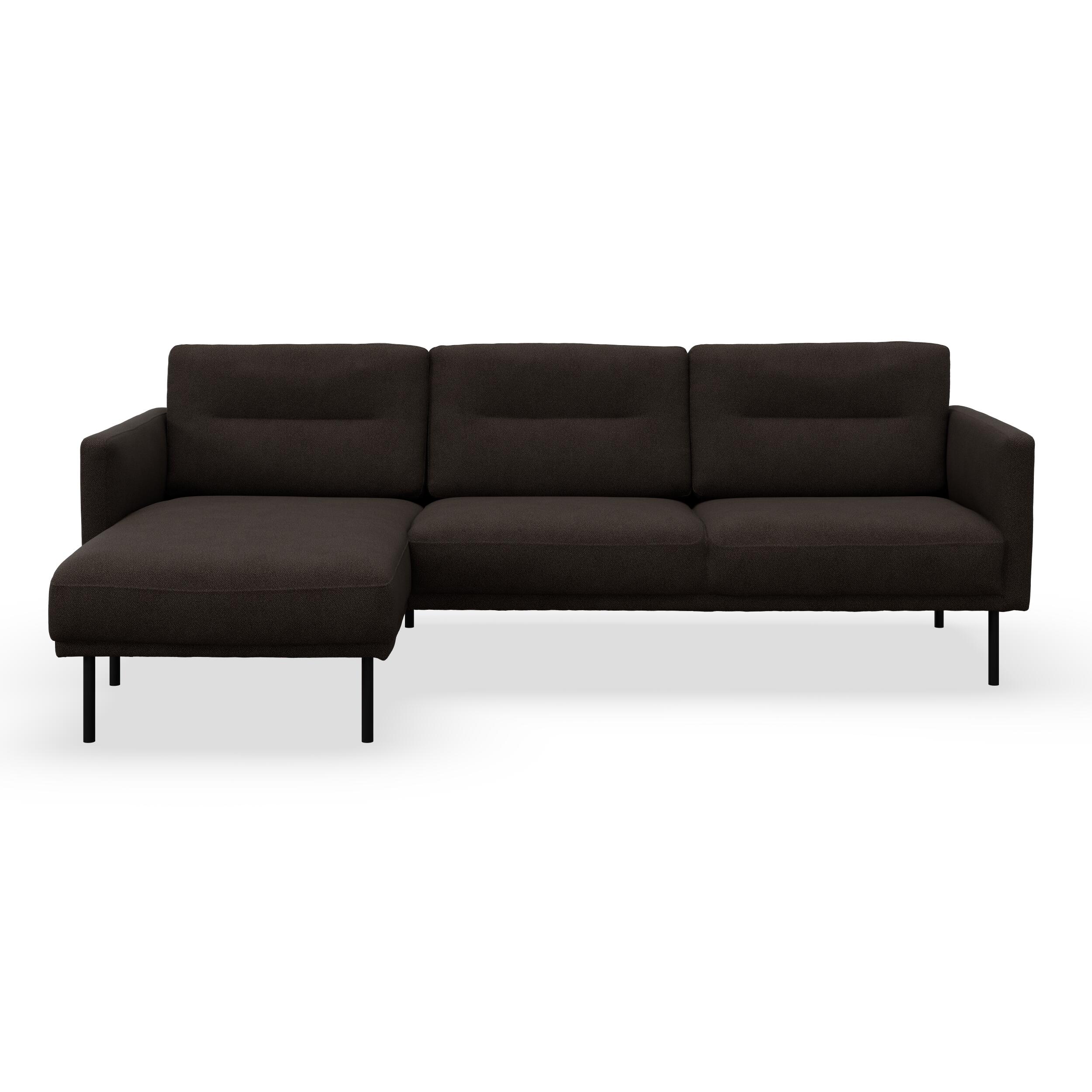 Larvik venstrevendt sofa med chaiselong