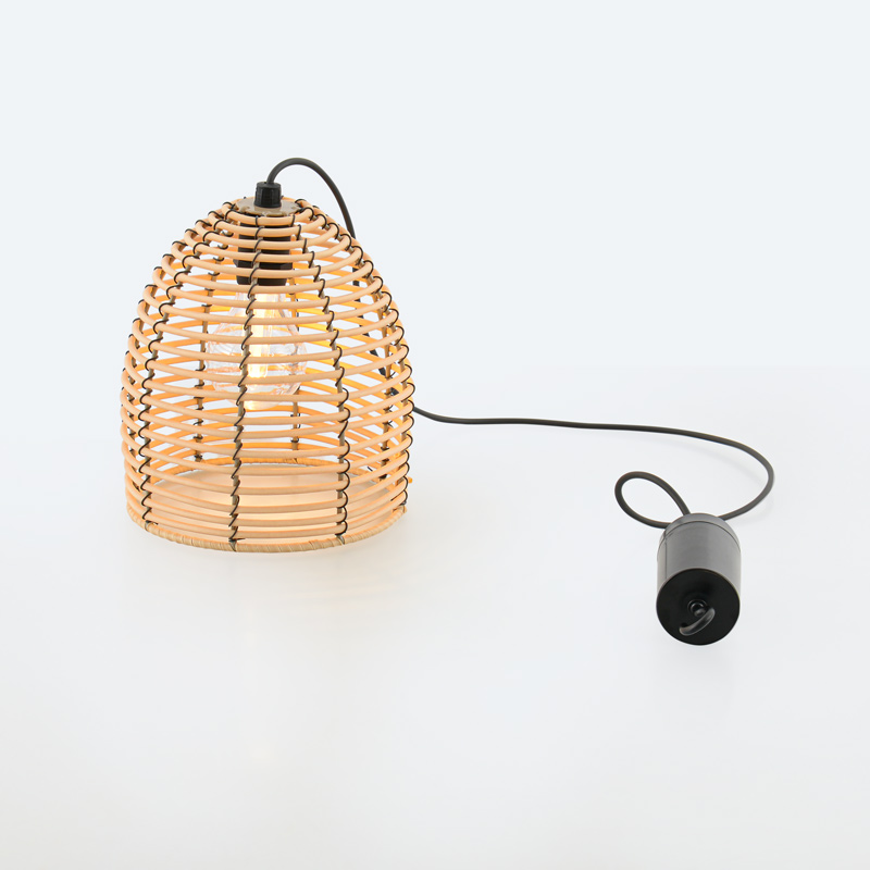 Lampe à suspendre 'Idaho' beige