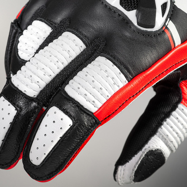 Ixon - Gants RS Alpha Noir / Blanc / Rouge