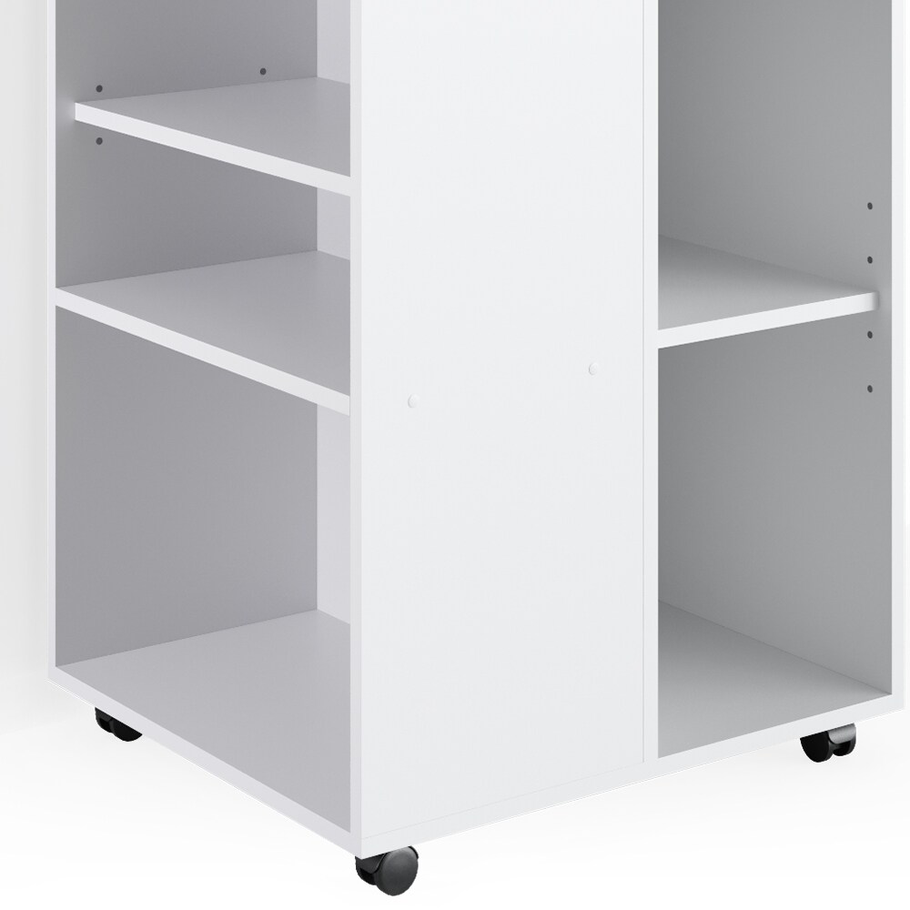 Vicco Rollcontainer für Schreibtisch Bürocontainer Büroschrank Aktenschrank