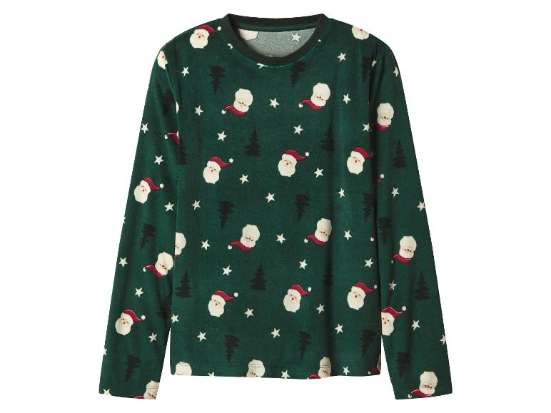 Velours kinder kerstpyjama