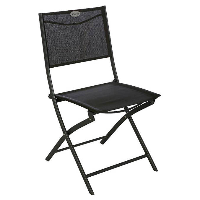 Ensemble table de jardin extensible PIAZZA + 2 lots de 4 chaises MODULA Graphite