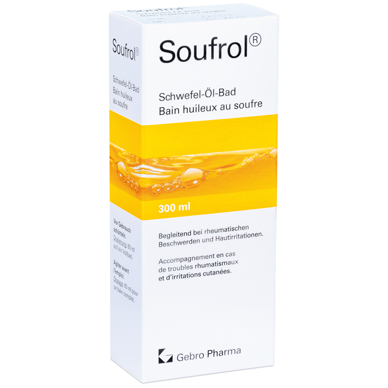 SOUFROL Schwefel-Öl-Bad Fl 300 ml