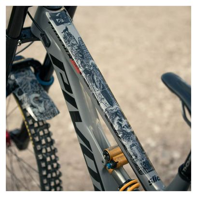 Kit Protection de Cadre Slicy Sublimistick Black Utah Mat