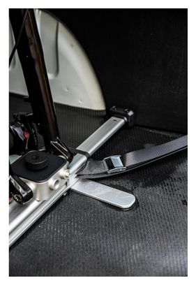 Porte vélo Intérieur de Voiture Decathlon Aluminium Gris