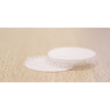 Pastille auto-agrippante, diamètre: 20 mm, blanc