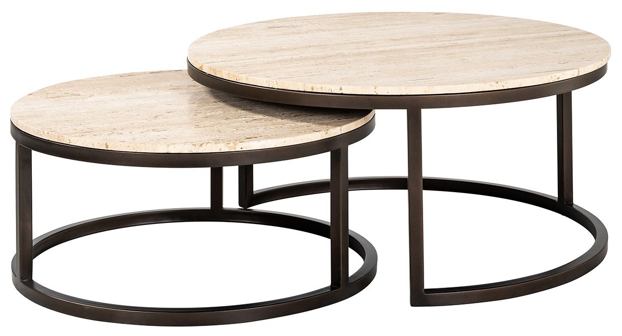 Salontafelset 211698 Avalon ⌀85  x H40 cm