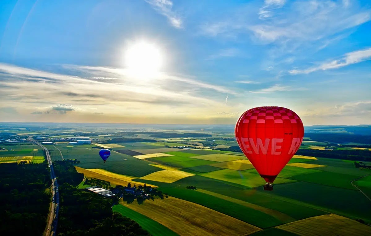 Ballonfahren Halblech