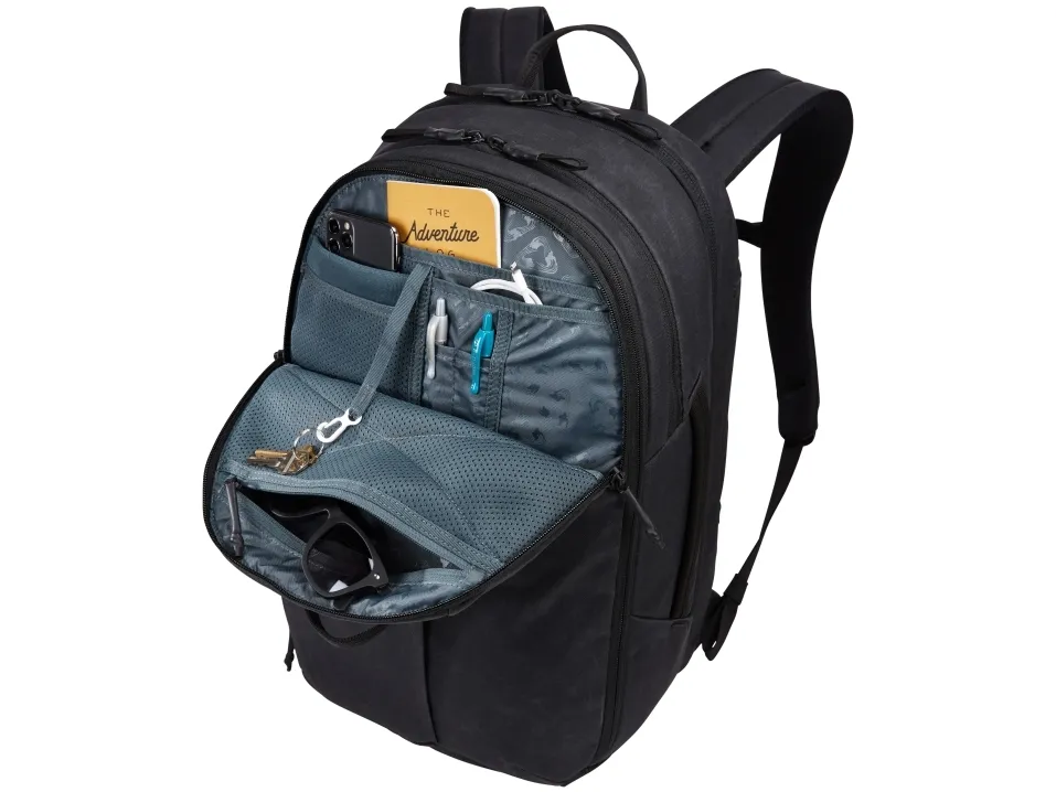 Thule Aion - Rygsæk - 28L - vokset P600 polyesterkanvas - sort