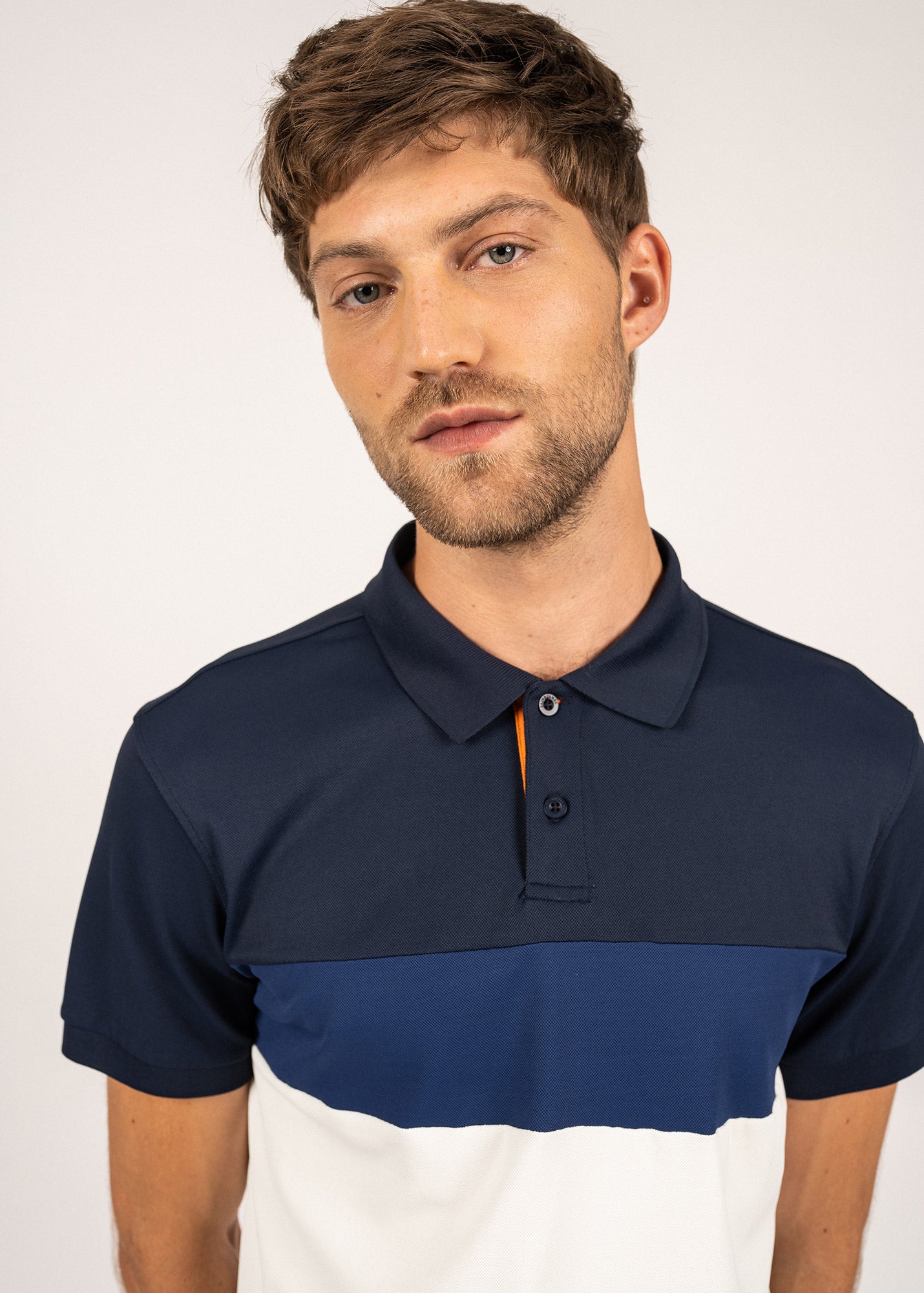 Polo tricolore Seth