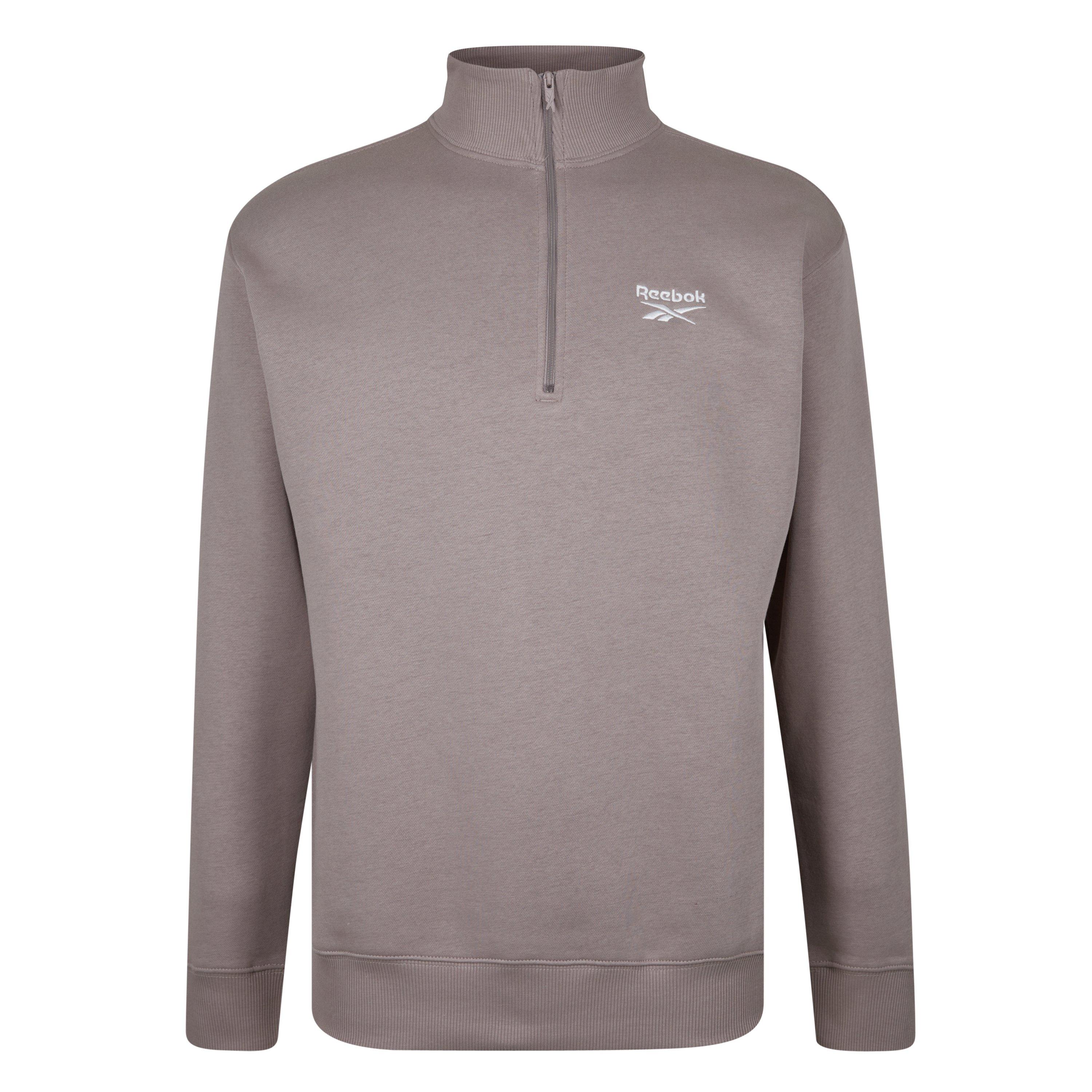 Reebok Outerwear Quarter Zip Sweater