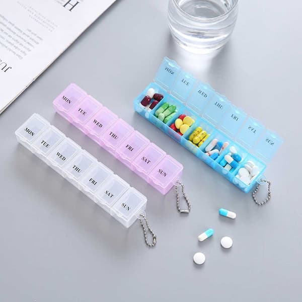 Doseringsboks doser pillerask - dose ukentlig boks