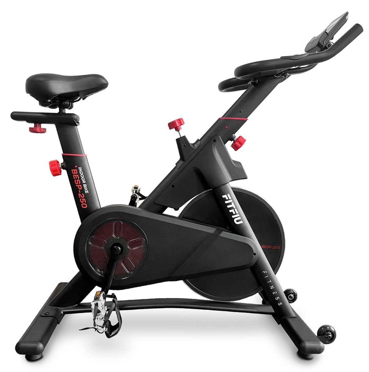 Bicicleta ergométrica ergonômica Fitfiu Besp-22 com inércia de 24 kg.