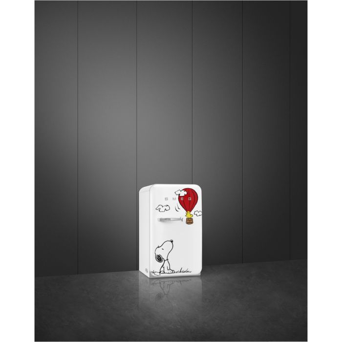 SMEG Stand-Kühlschrank 50's Style Snoopy FAB10RDSN5