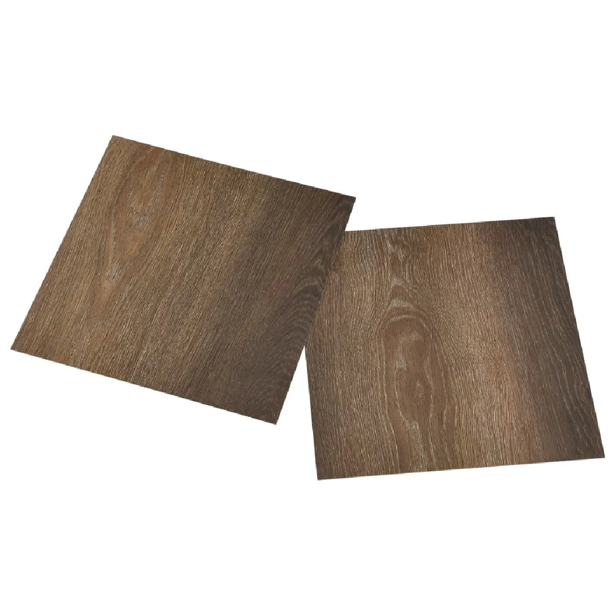 vidaXL Dalles de plancher autoadhésives 20 pcs Marron
