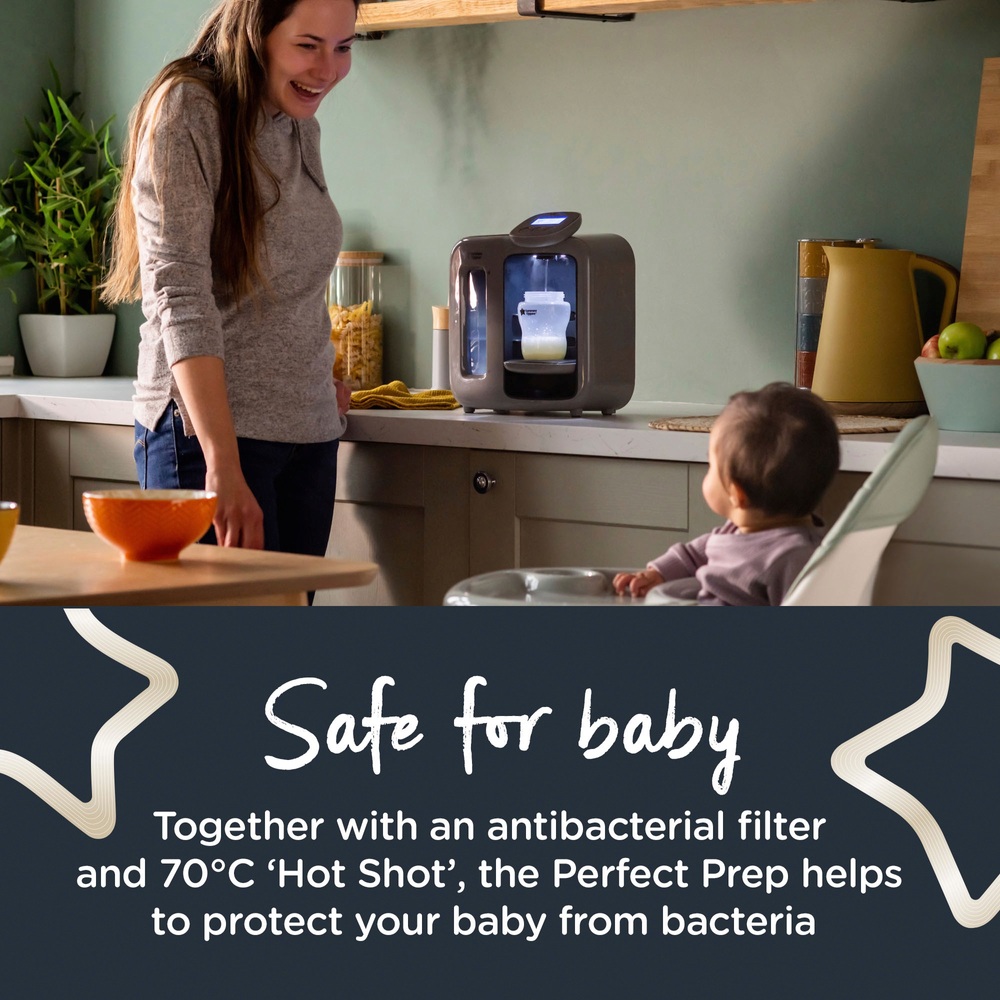 Tommee Tippee Perfect Prep Küchenmaschine Tag & Nacht Grau