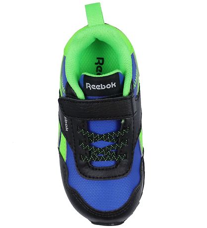 Reebok Sko - Royal CL JOG 3.0 Infants - Sort/Bl?/ Grøn