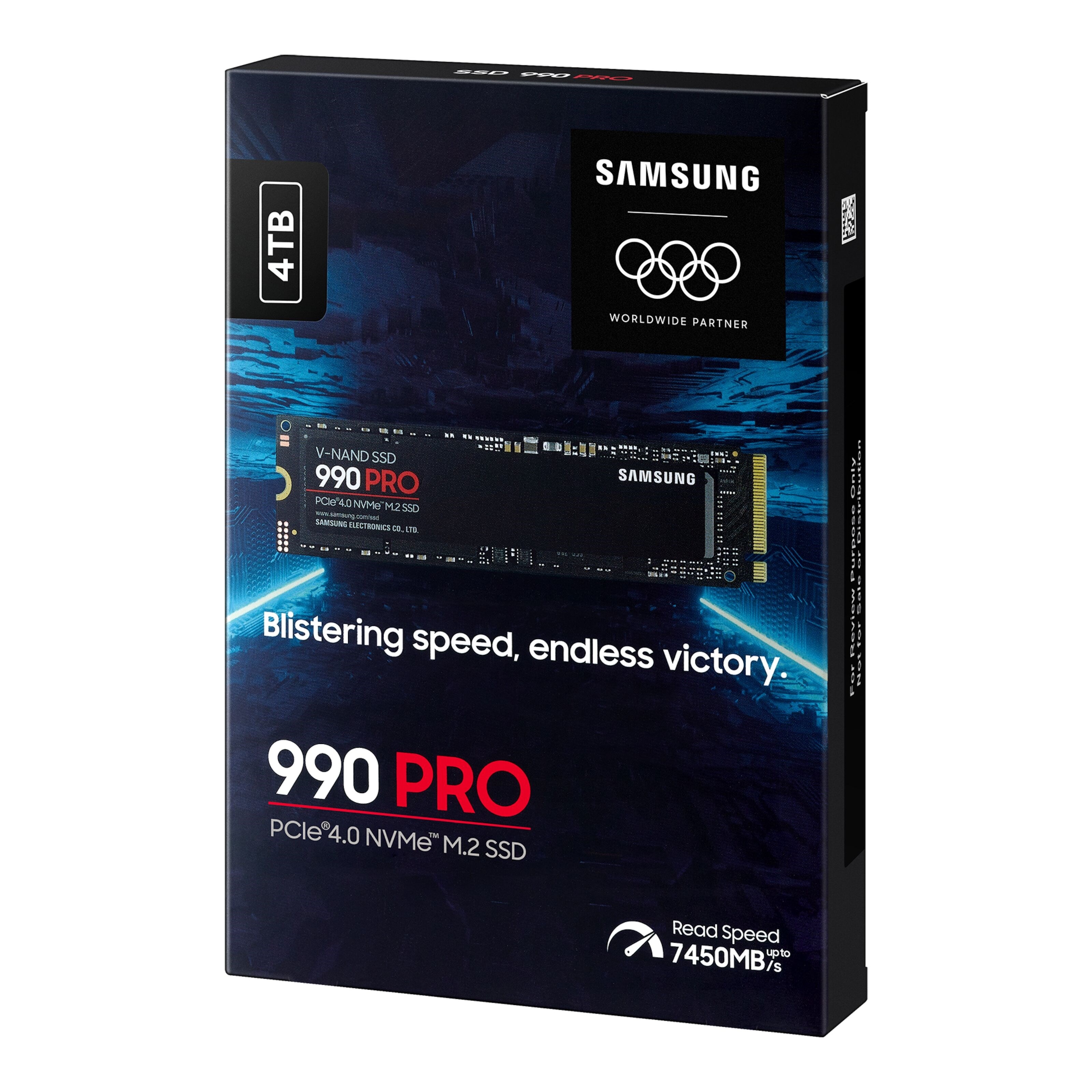 Samsung 990 PRO PCle 4.0 NVMe M.2 SSD 4 TB