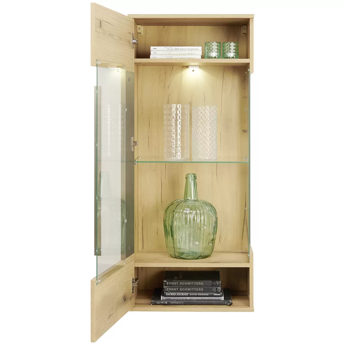 Hängevitrine Limit braun,anthrazit