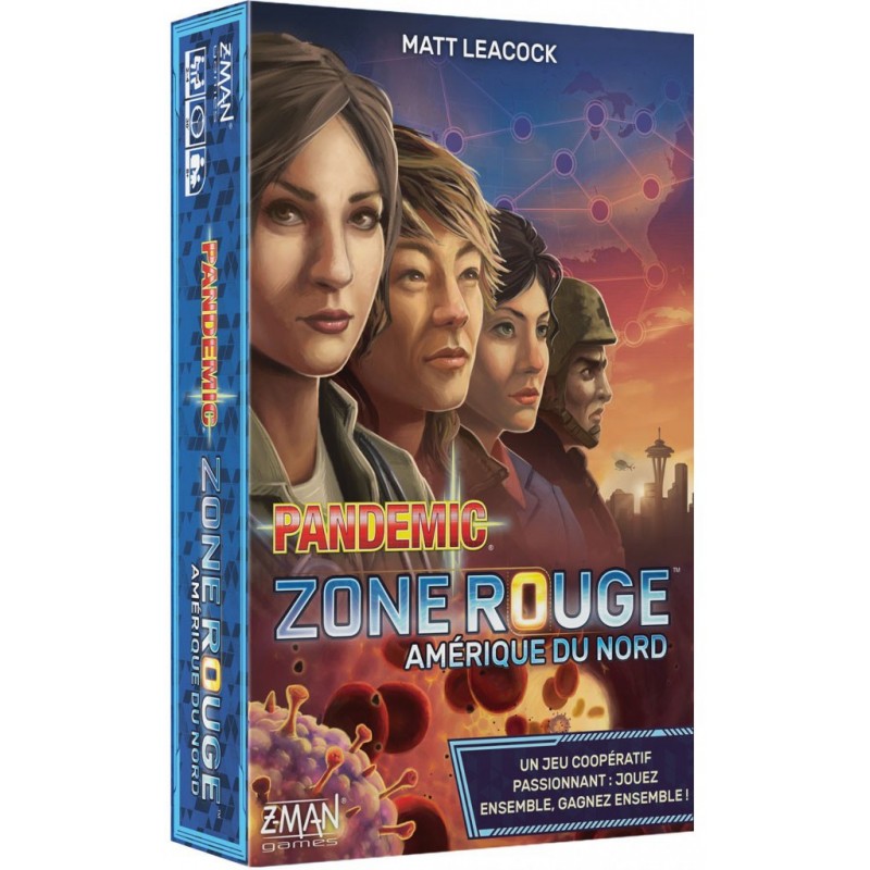 Pandemic - Zone Rouge Amerique du Nord