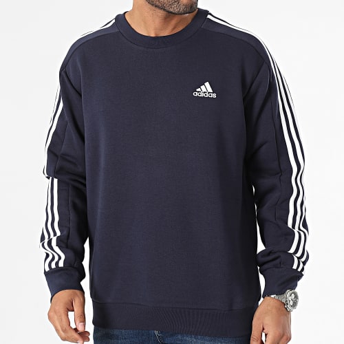 Sweat Crewneck 3 Stripes IJ6469 Bleu Marine