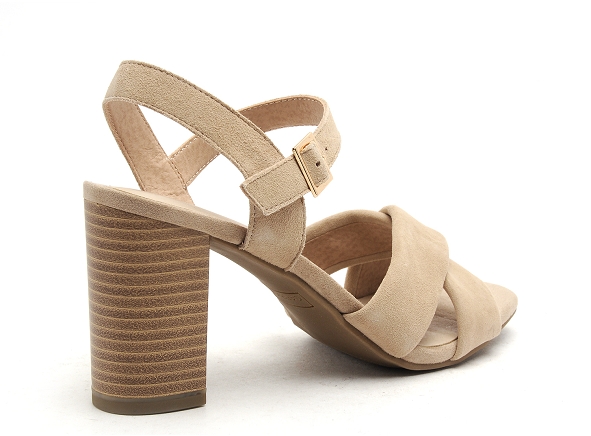 Caprice nu pieds talons femme 28302 beige