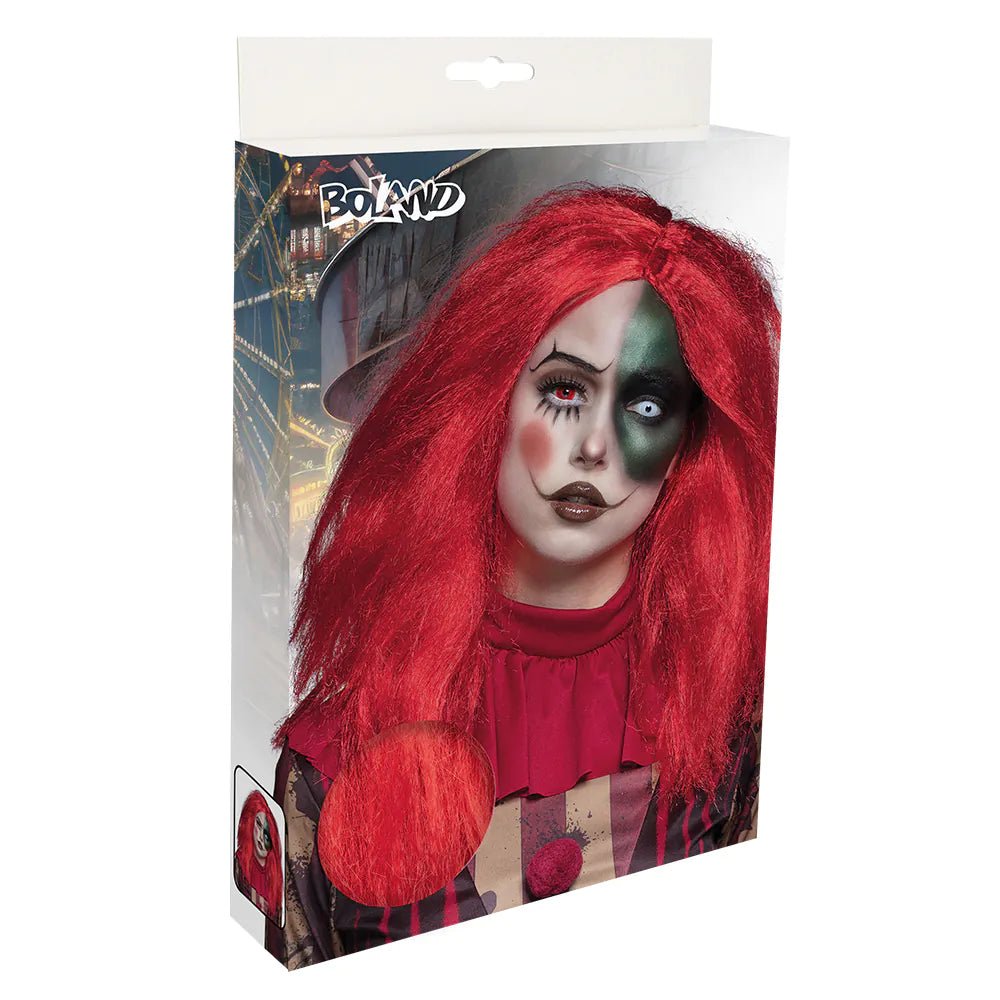 Halloween Pruik Rood