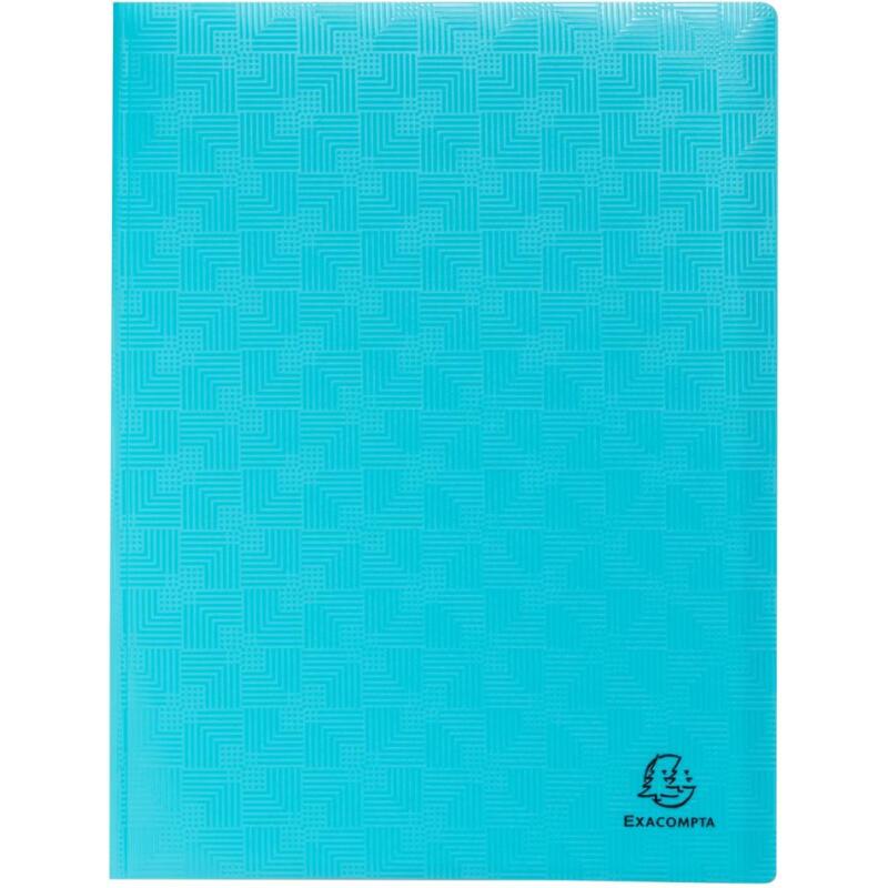 Protège-documents en PP recyclé semi-rigide Pop'N Co - 60 vues - Couleurs assorties