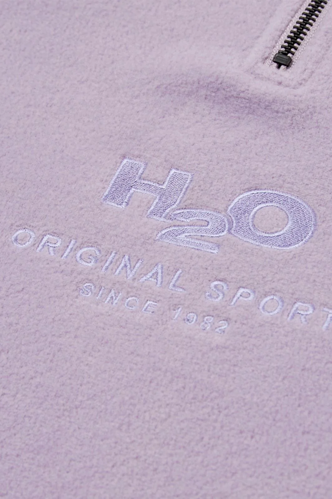 H2O Blåvand II Fleece Half Zip p lilac
