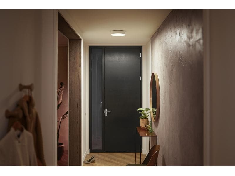 Philips Hue White Ambiance Enrave Deckenleuchte S Weiss   D Deckenlampe steuerbar mit Philips Hue
