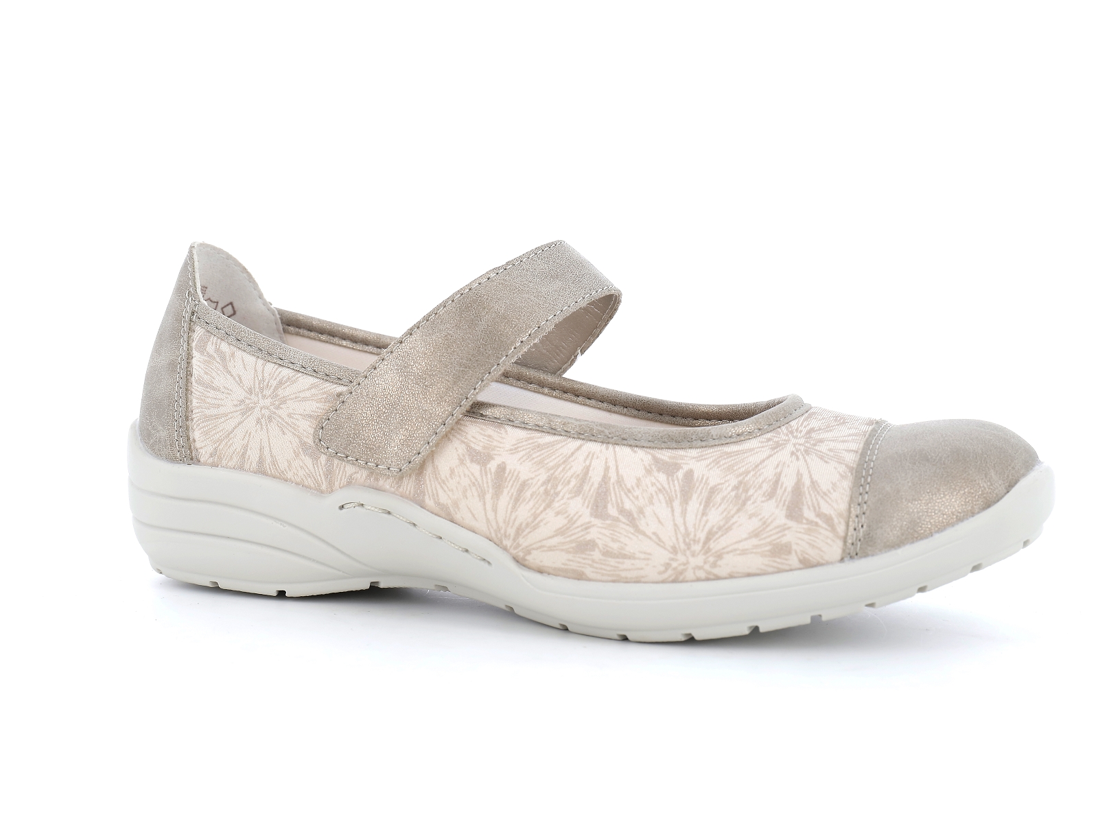Remonte-R7627 Matières combinées Beige Or