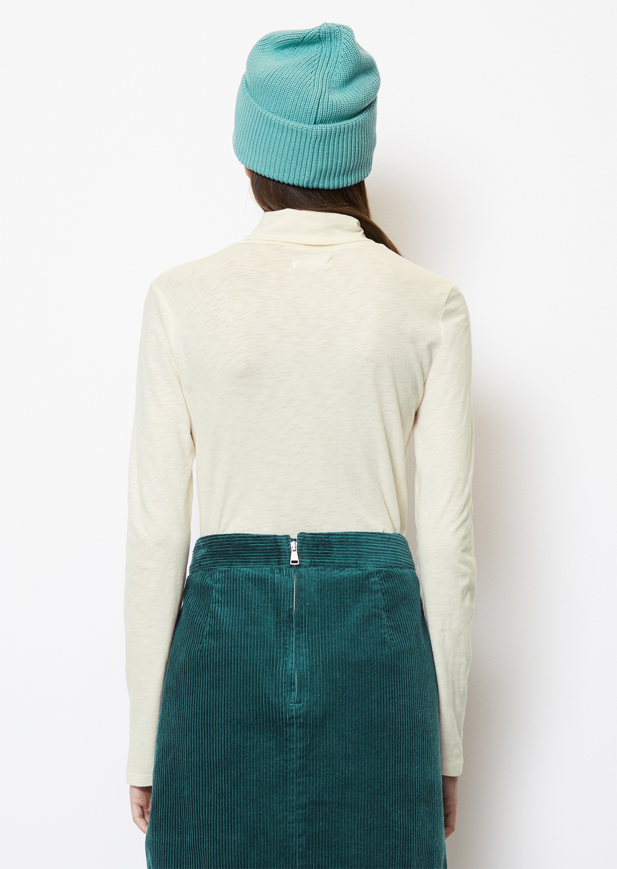 DfC Rollkragen-Longsleeve shapedaus Organic Cotton