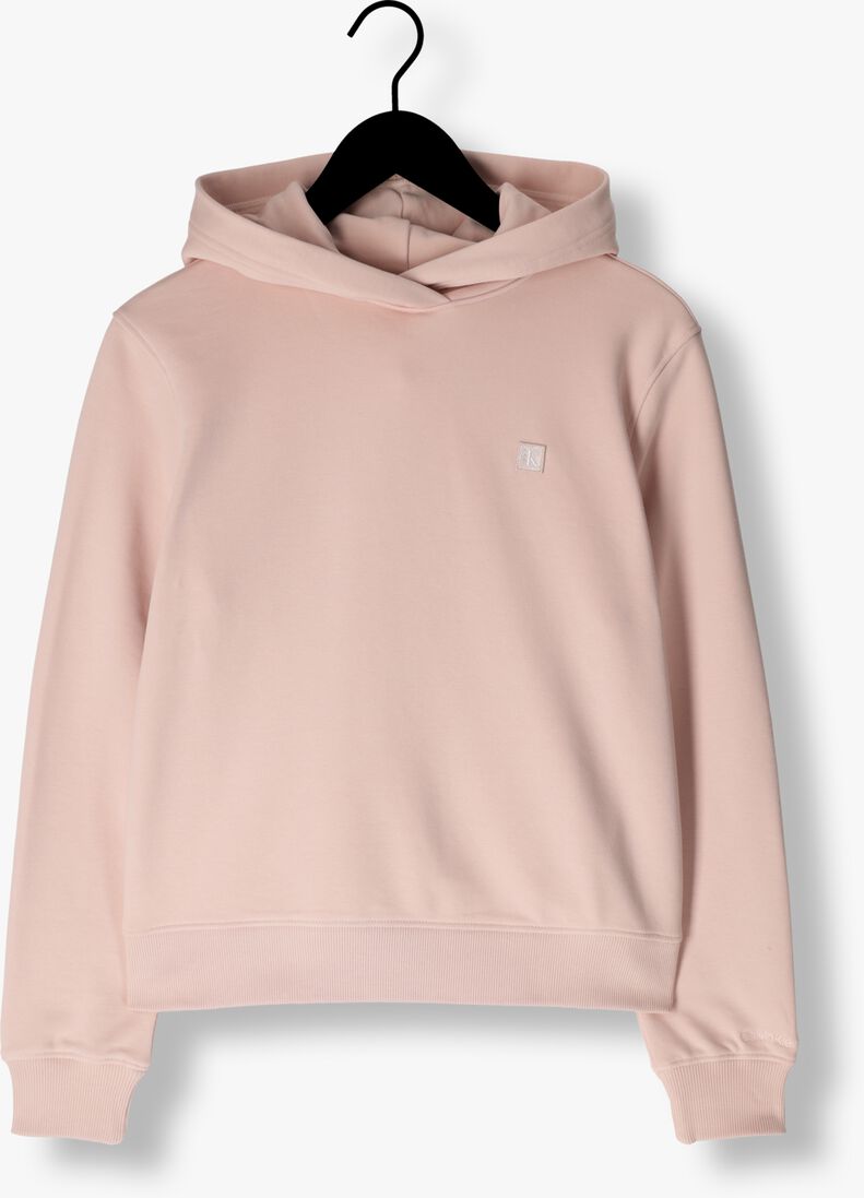 CALVIN KLEIN lichtroze calvin klein sweater ck embro badge regular hoodie