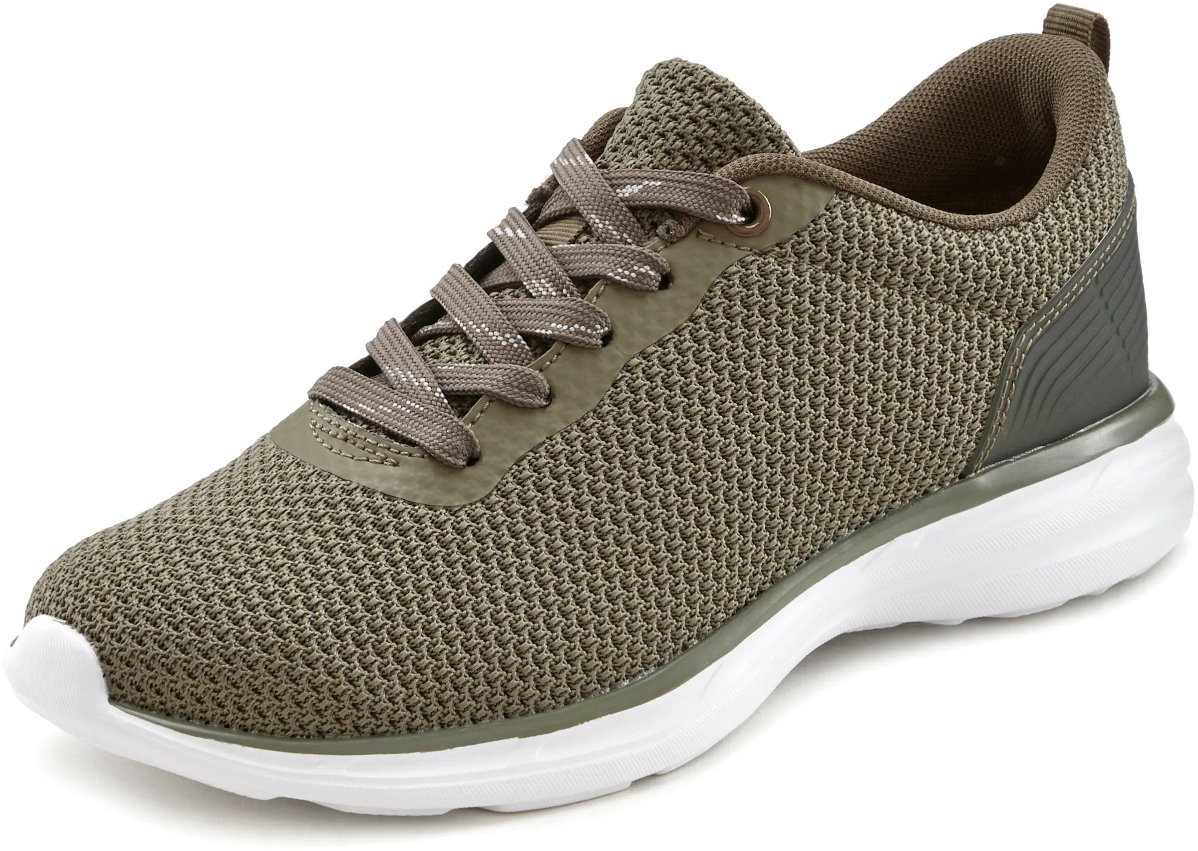 LASCANA Sneaker in olivgrün