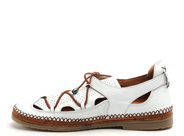 Coco abricot basses femme melincourt blanc