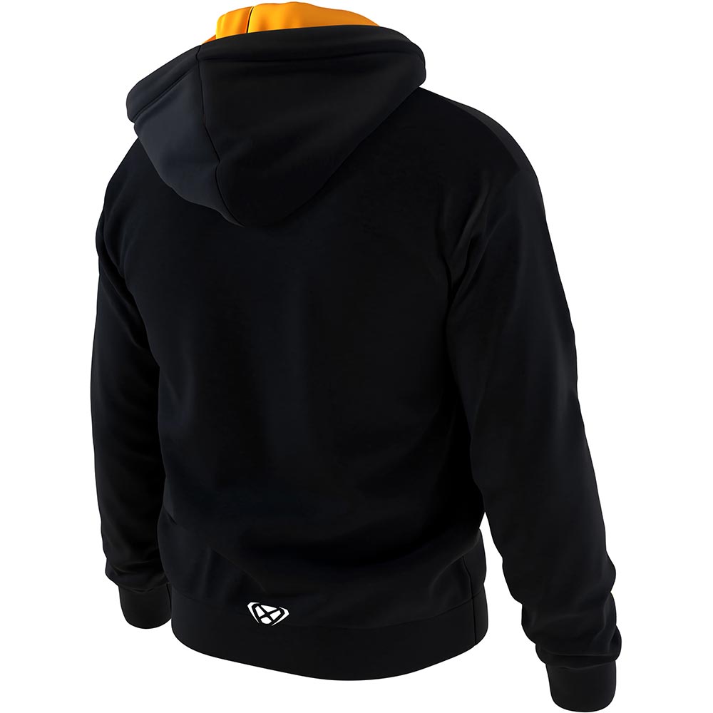 Ixon - Sweat à capuche Brad Binder 24 Noir / Jaune