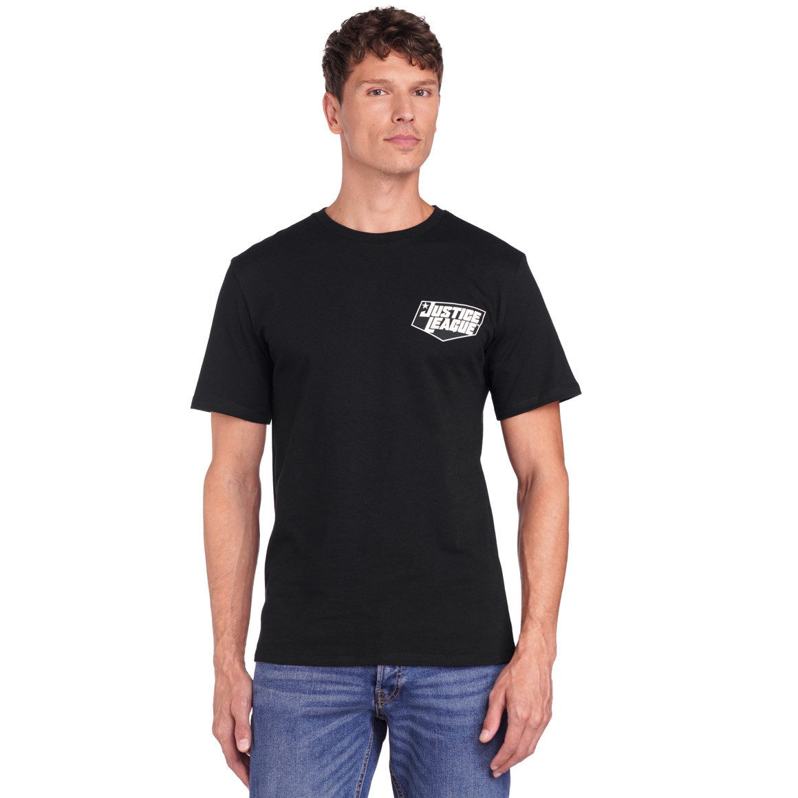 VanVaan Justice League T-Shirt mit Rücken-Print schwarz