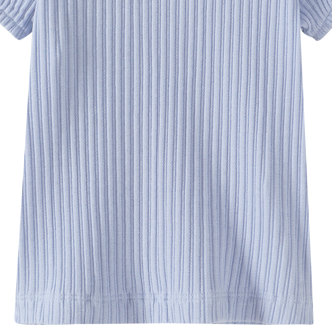 Topomini Baby T-Shirt mit Bubikragen hellblau