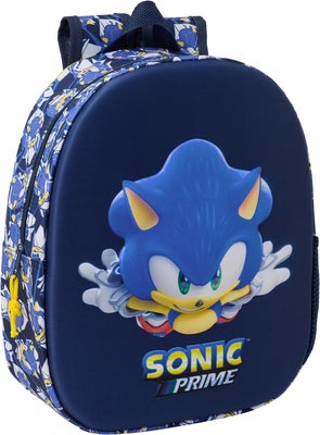 Sonic The Hedgehog 3D Ryggsekk 8.5L, City