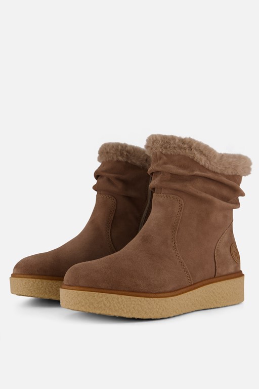 Rieker Enkellaarsjes beige Suede