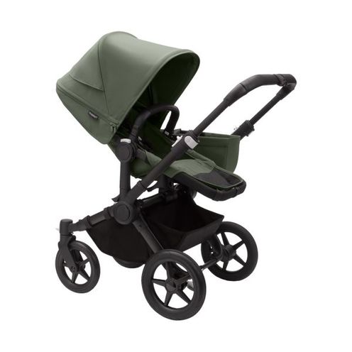 Poussette Donkey 5 Mono Complète Noir Vert Forêt - BUGABOO