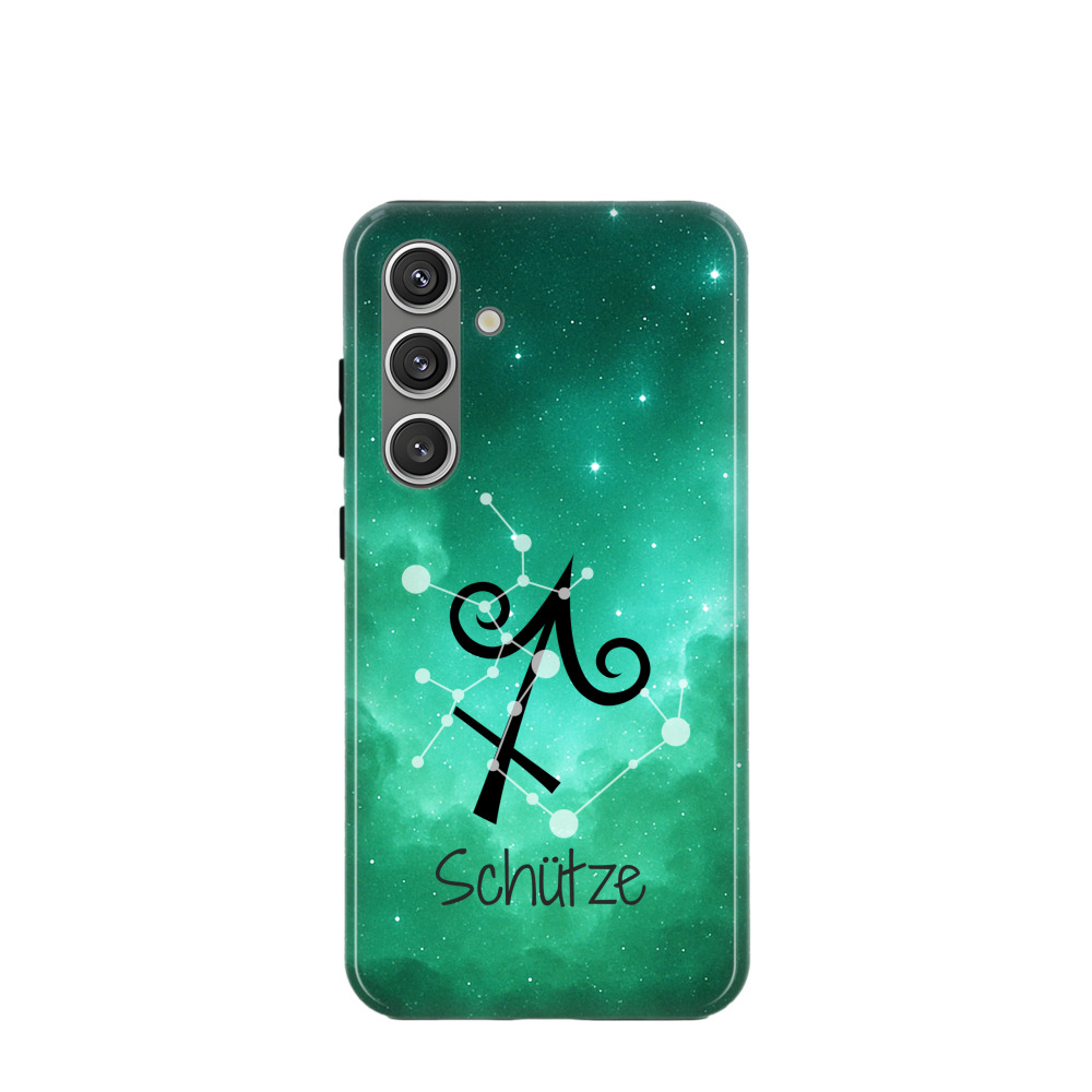 Samsung Galaxy S24 Hybrid (Kunststoff / Gummi) Hülle Schütze 2 - Grün