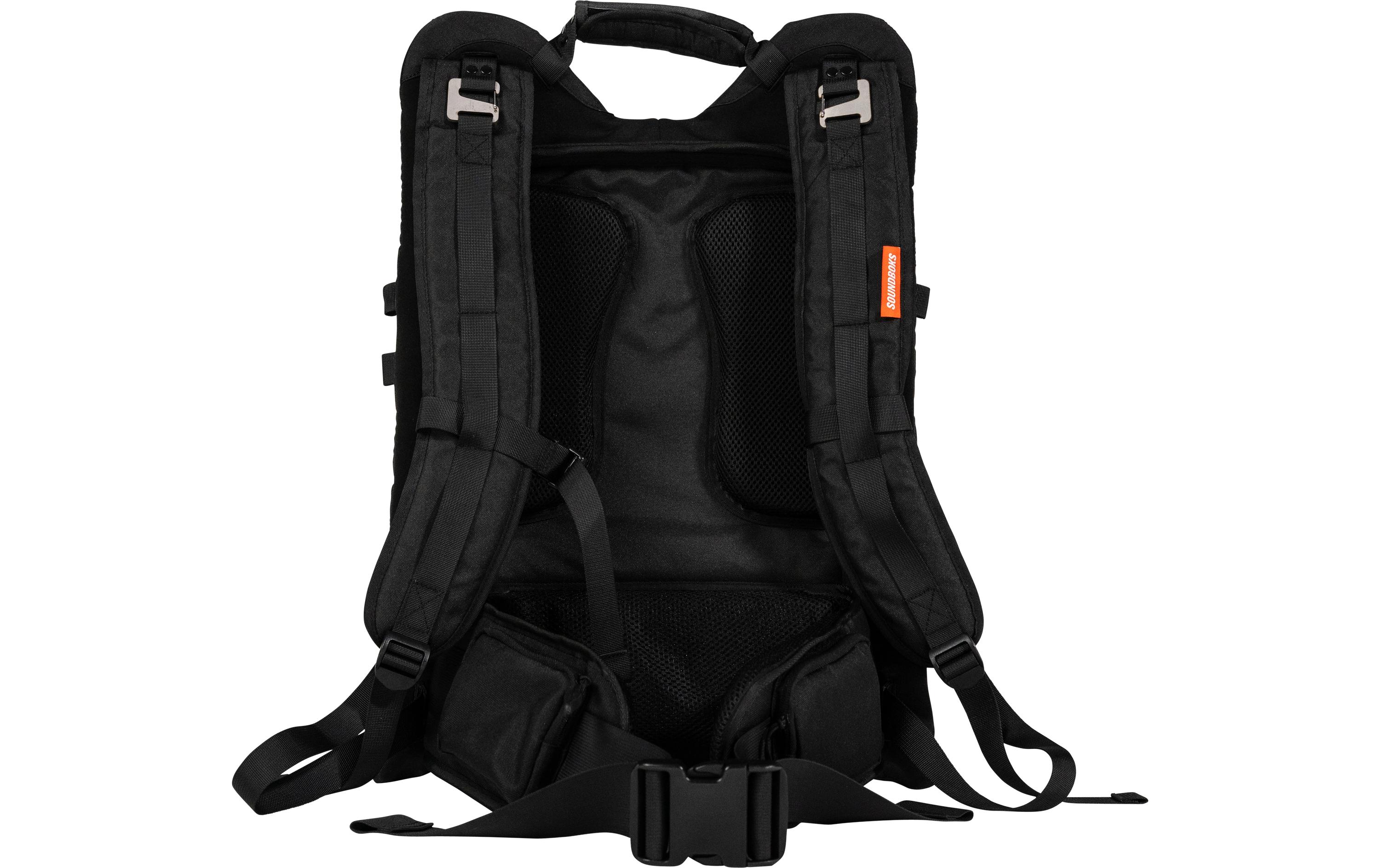 Transporttasche The Backpack Schwarz<br>Robustes Design für Outdoor-Nutzung
