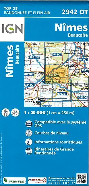 IGN - TOP25 2942OT NIMES 1 25 000