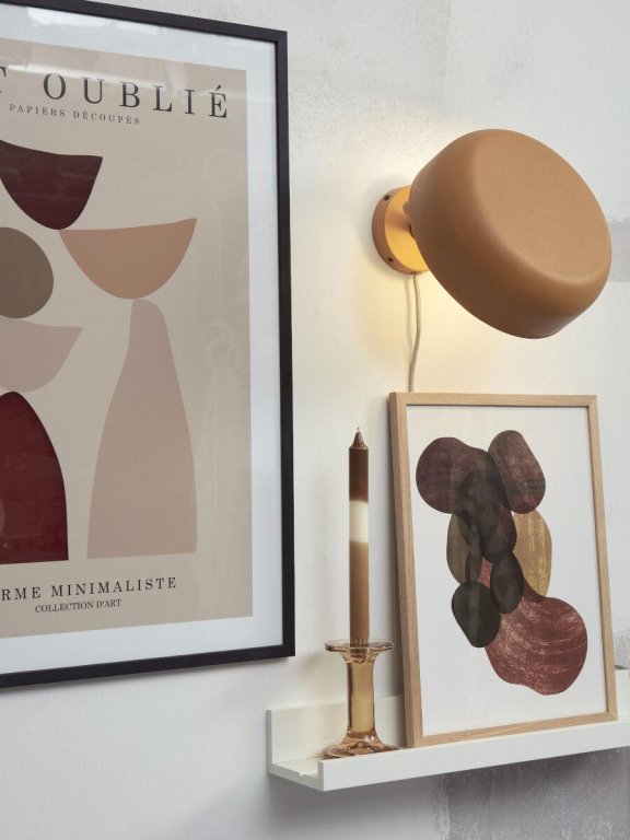 It's about Romi Porto wandlamp lichtgrijs