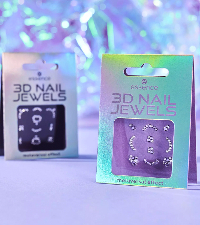 essence - Joias adesivas para unhas 3D - 01: Future Reality